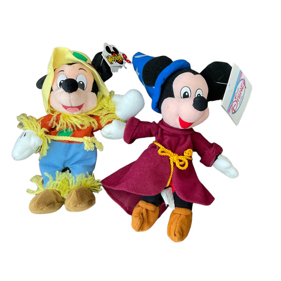 Disney Beanie Mickey Mouse’s NWT - Picture 1 of 5